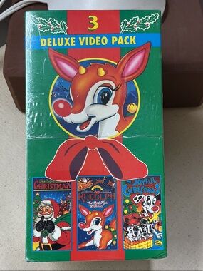 Rudolph the Red-Nosed Reindeer 3-Pack Deluxe Video Set